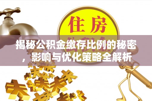 名间揭秘公积金缴存比例的秘密，影响与优化策略全解析